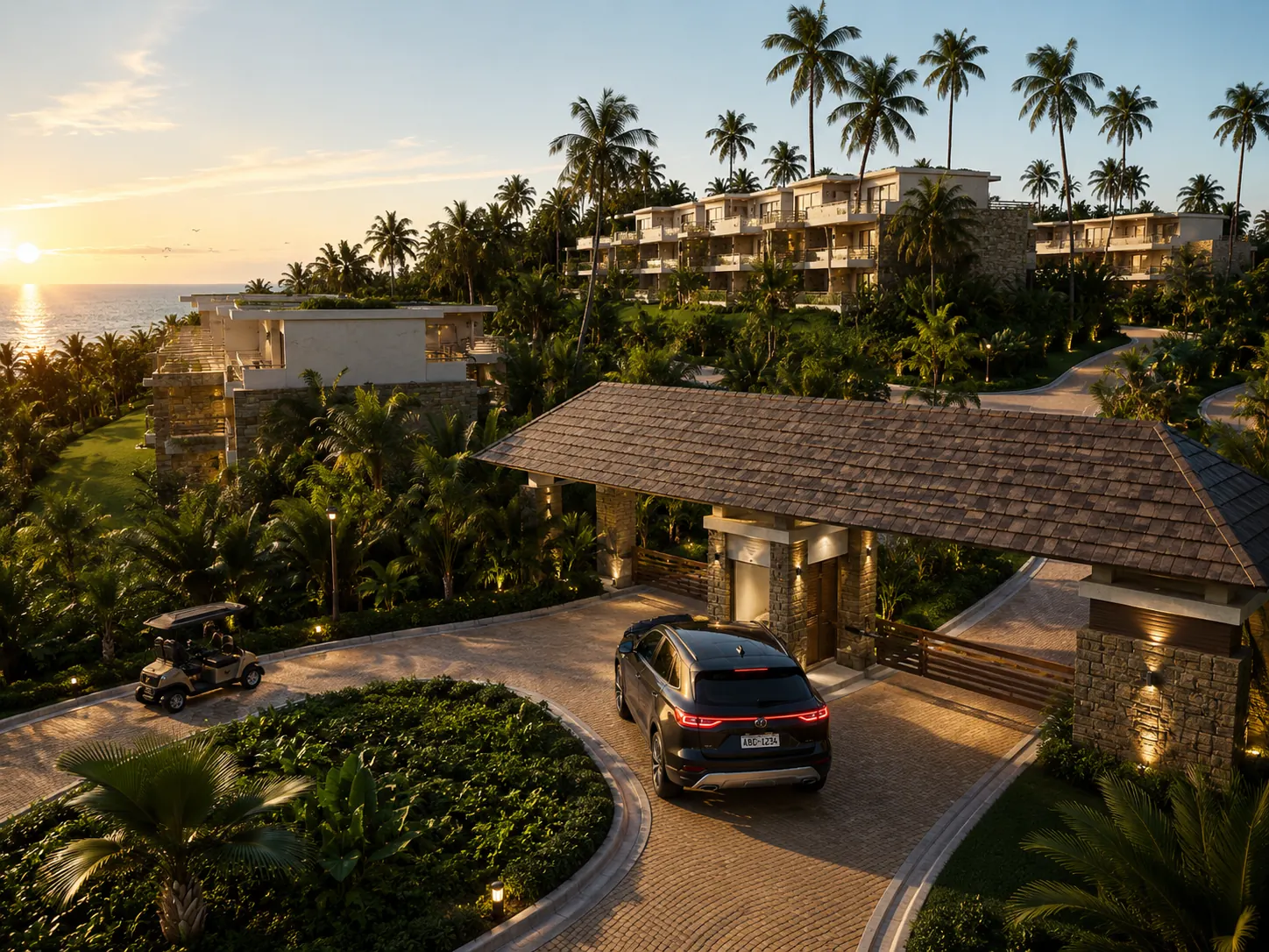 Club de acceso exclusivo integrado al paisaje de Barú